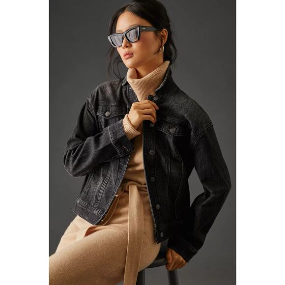 Pilcro Boyfriend Denim Jacket - New Small - Picture 4 of 6